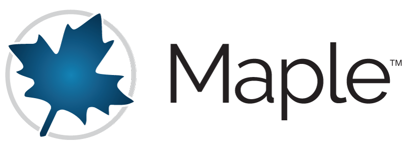 Logo of Maple and MapleSim Software Suite