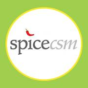 Logo of SpiceX