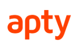 Logo of Apty