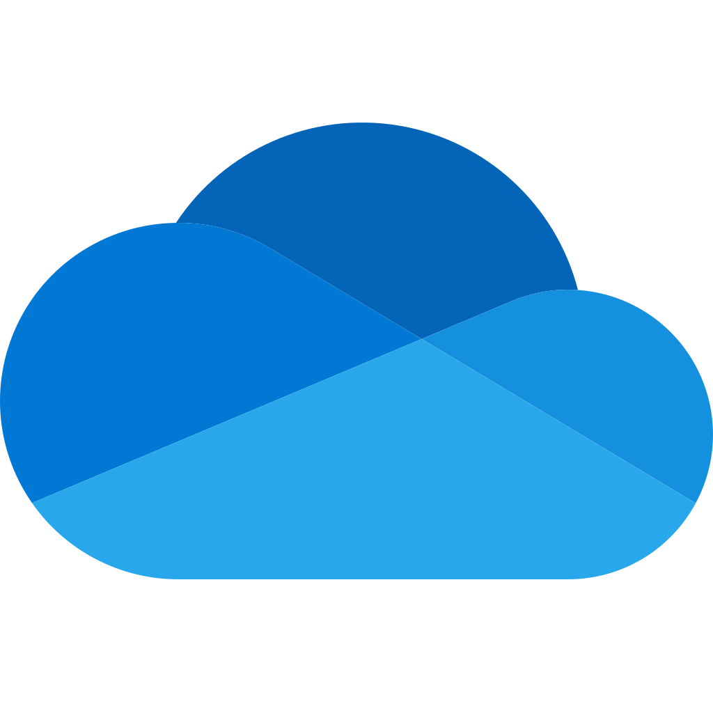 Logo of Microsoft OneDrive