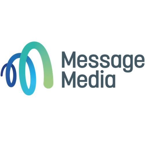 Logo of MessageMedia