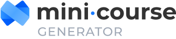 Logo of Mini Course Generator