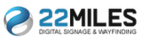 Logo of 22Miles Digital Signage and Wayfinding Software