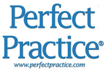 Logo of Perfect Practice V5 Putting Mat